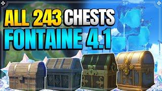 ALL Chest Locations in Fontaine 4.1 | In Depth Follow Along |【Genshin Impact】