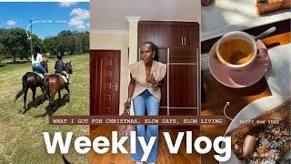 FIRST VLOG OF THE YEAR | WHAT I GOT FOR CHRISTMAS | SLOW DAYS | LIFE AT HOME | Nelly