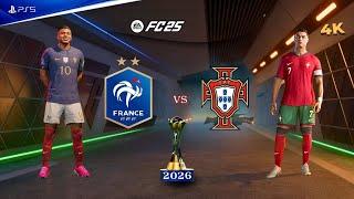 FC 25 - France vs Portugal | C. Ronaldo vs K. Mbappe in the Final of FIFA World cup 2026 | [4K60FPS]