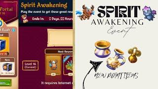 Merge dragons Spirit Awakening Event! Cloud keys, new dragon whelp, event tasks & more