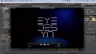 Eyedesyn Logo reveal tutorial  - cinema 4d