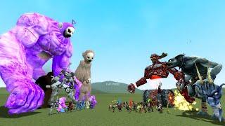 All Painkiller Overdose VS ALL Slendytubbies In Garry's Mod!