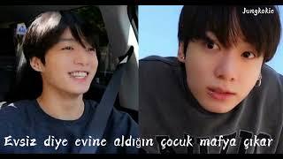 JUNGKOOK İLE HAYAL ET "Evsiz diye evine aldığın çocuk mafya çıkar"