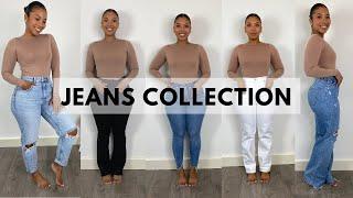 MY FULL AFFORDABLE JEANS COLLECTION | The Best Jeans for Petite and Curvy