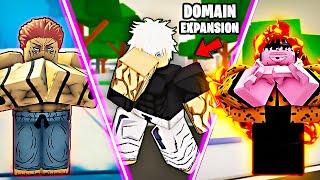 Using Domain Expansion In EVERY Battlegrounds Game (Roblox)