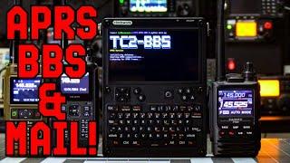 A NEW take on BBS over radio! - Introducing the TC² Off-Grid APRS BBS & Mail system!