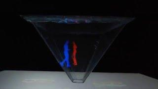 3D Hologram - Piramida