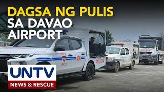 Pagdagsa ng mga pulis sa Davao International Airport, simulation exercise lamang — PRO 11