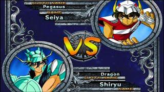 SHIRYU VS SEIYA SEM ARMADURA | The Sanctuary | PS2 | DUBLADO