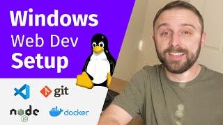 Setting Up a Windows PC For Web Development: WSL, Git, Node.js, Docker, Oh My Zsh, & MySQL