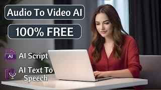 Best FREE AI Text To Video Generator | Audio To Video AI | AI Video Editing