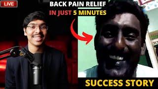 Telugu Superhumans Subscribers Success stories #4 | Back pain GONE in JUST 5 MINUTES!