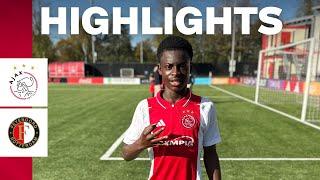 Denzel Darko at it AGAIN!  | Highlights & reactions Ajax O15 - Feyenoord O15