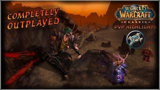 Completely Outplayed in World PvP | Priest Shadow Highlights WoW Classic