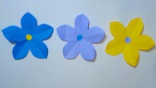 Easy and Quickly Paper Flower Making Craft | Beautiful Flower Paper.