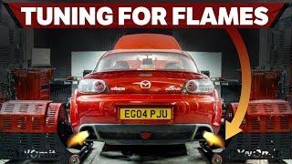 Tuning My Rebuilt Mazda RX-8 For Flames