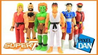 Street Fighter II ReAction Figures Super7 Figure Video Review