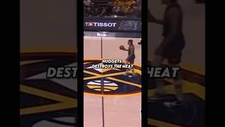Nuggets destroy the heat in game 1, #sports #nba #finals #proSports