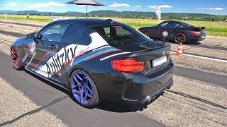 BMW M2 F87 Competition Aulitzky Tuning (620HP) vs Porsche 911 Turbo (540HP)