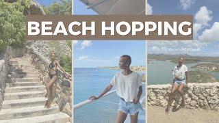 Beach Hopping | Explore Curaçao with me  (papiamentu) | Jada Rose