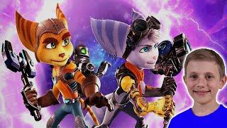 Ratchet & Clank: Сквозь миры - Первая схватка с ДОКТОРОМ НЕФАРИУСОМ | Рэтчет и Кланк #1