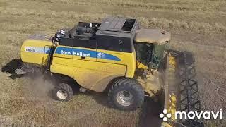 Комбайн NEW HOLLAND,  уборка