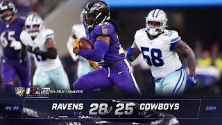 RAVENS 28, COWBOYS 25 - WK 3 REACTION VIDEO #ravens #ravensflock #baltimoreravens