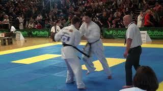 British Karate Kyokushinkai Blake Collins v Julius Urbonas