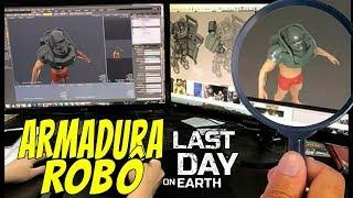 ARMADURA ROBÔ FUTURO TRAJE FODA - Last day on earth