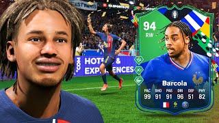 94 EURO Path To Glory SBC Barcola is a MUST DO SBC! FC 24 Player Review