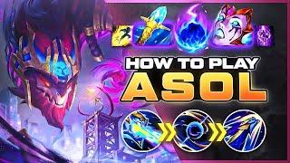 HOW TO PLAY AURELION SOL SEASON 14 | Build & Runes | Season 14 Asol guide | League of Legends