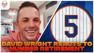 David Wright Reacts To Number Retirement!!