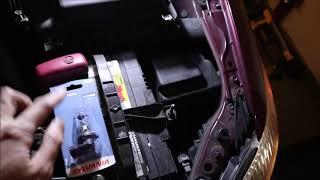 2005-2010 Scion TC Drivers Headlight Bulb Replacement Detailed Tutorial