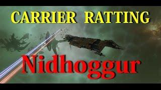 Nidhoggur Carrier Ratting - Sansha Sanctum - EVE Online