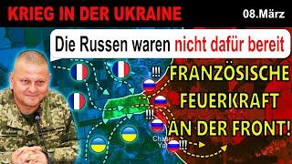 08.MÄRZ:  GAME-CHANGER - Ukrainer SETZEN FRISCHES FRANZÖSISCHES GERÄT EIN! | Ukraine-Krieg