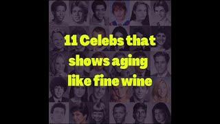 Famous celebrities shows that aging like fine wine 