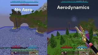 Wynncraft Warrior Lootrun Aerodynamics vs No Aero