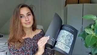 ASMR | Coloring Book Page Turning w/ Page Squeezing