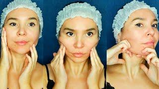 4 min FULL FACE Massage | Do it everyday to stay young and fresh