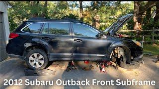 2012 Subaru Outback Front Subframe Replacement