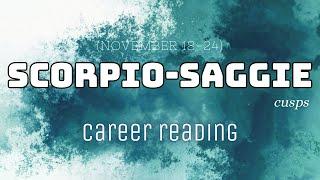 SCORPIO SAGITTARIUS CUSP  This is Just a Season  OCTOBER 2024 Career Tarot Reading