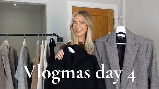 WINTER CAPSULE WARDROBE 2024 - WARDROBE ESSENTIALS - Vlogmas day 4