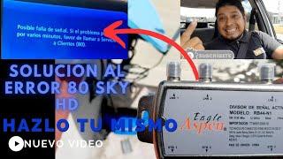 ¿Cómo Solucionar el Error 80 de SKY HD, SKY PREPAGO y ¡Más!?