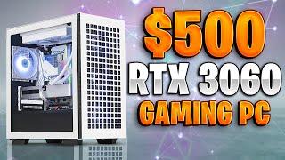 Best $500 Budget Gaming PC Build 2024 - Ryzen 5 3600 + RTX 2060 Super