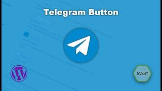 Plugin Telegram Button  for WordPress from IWS.BY