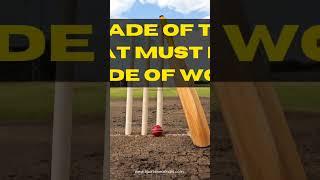 The bat law of cricket.  #cricket #cricketrules #lawsofcricket #cricketbat #cricketbattingtips