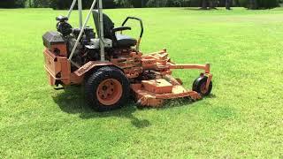 Self-Driving Scag Mowing Runway