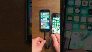 USB-C To Lightning Adapters -- What happens if I plug an Apple iPhone into another Apple iPhone?