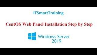 CentOS Web Panel Installation Step by Step