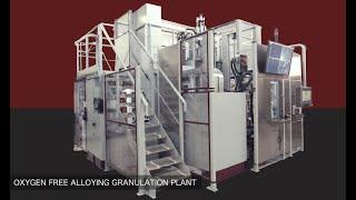 Topcast Engineering - Oxygen Free Alloying Granulation Plant